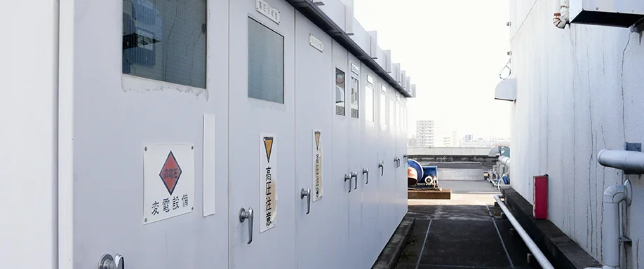 受電設備の更新工事